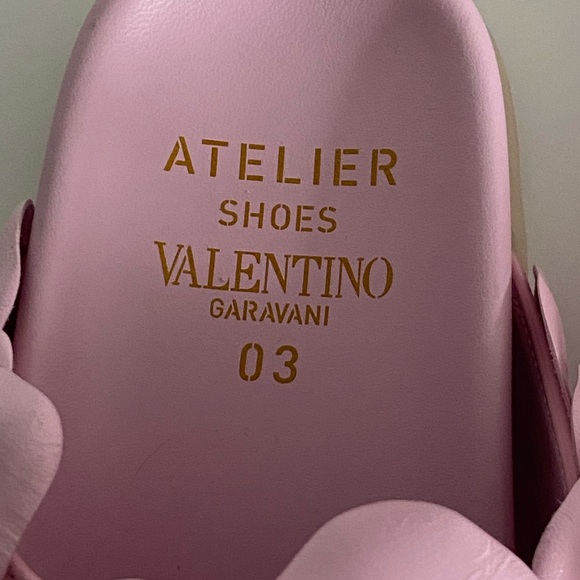 NEW! ATELIER 03 VALENTINO Rose Edition Sandals Slides Shoes - Picture 6 of 8